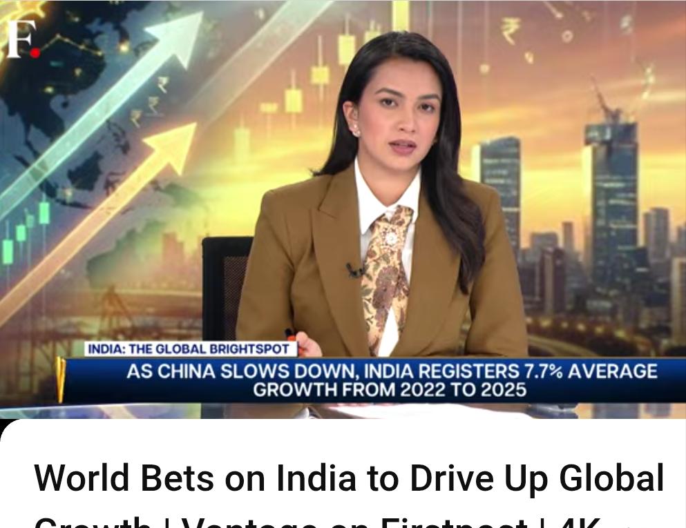印媒：世界押注印度将推动全球经济增长。 2026年4月22日，印度