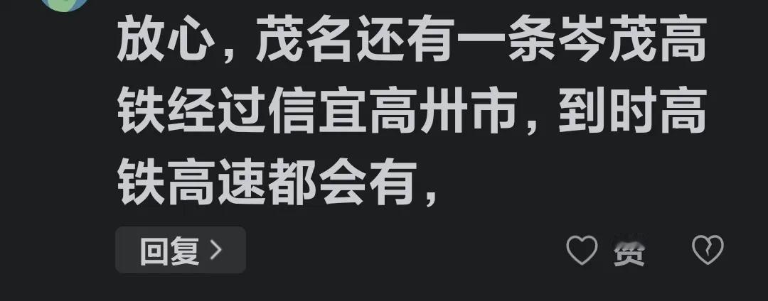 不要再费心思去弄什么岑茂高铁线路了，这让粤西的高州信宜人情何以堪。而高州信宜人除