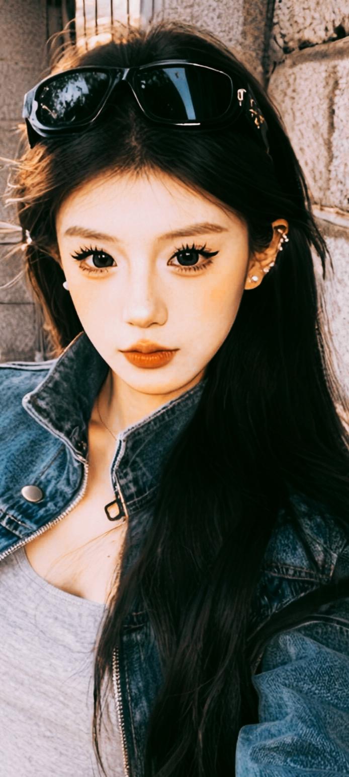 分享甜美小姐姐随手拍,摄影∴〈甜美👂∴自然的女孩可爱∴〉一[祈祷][祈祷][祈