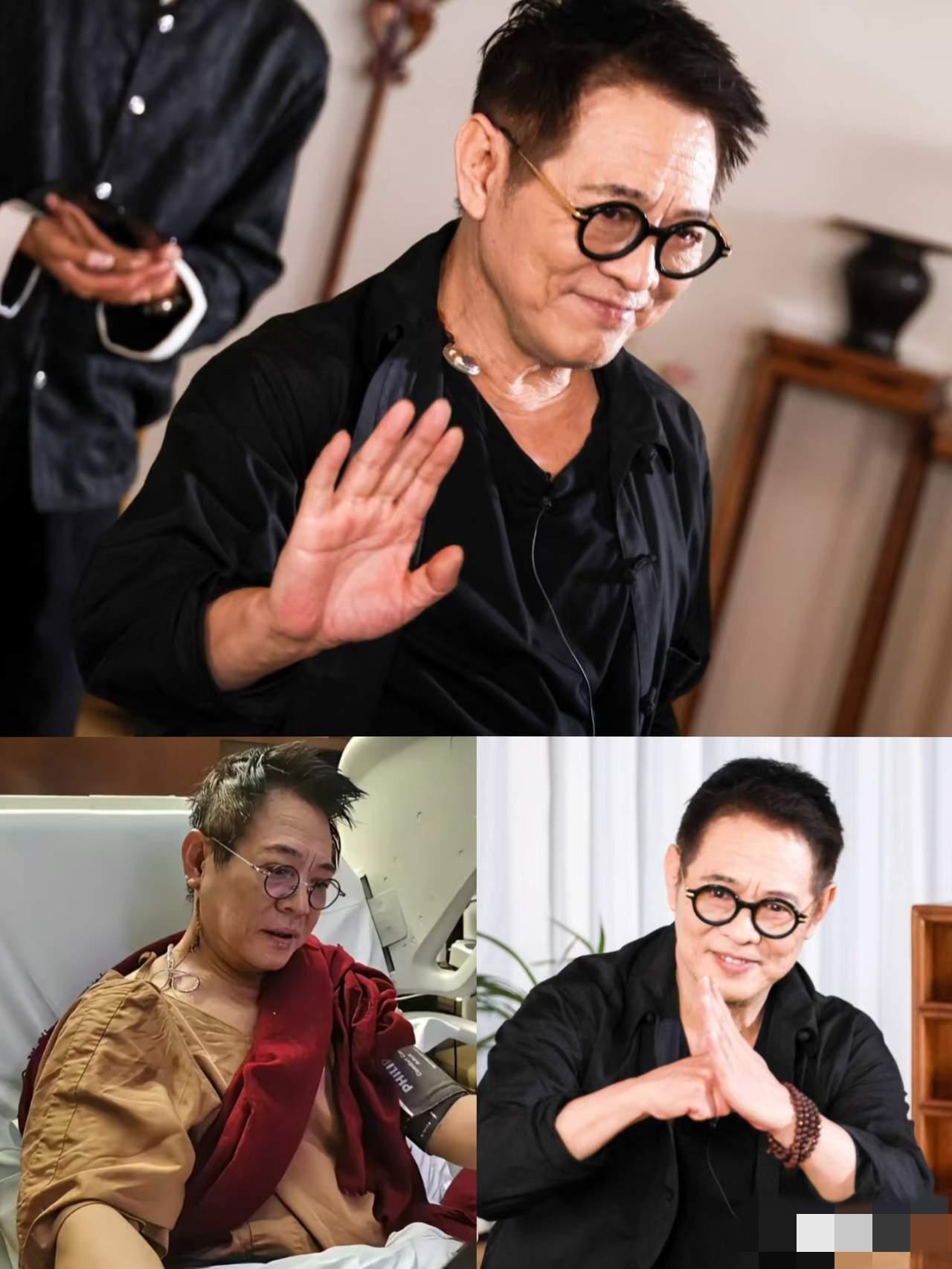 我想说李连杰这面相好诡异！​很多人说他变了，眼神不对劲，看着有点，无法直视，