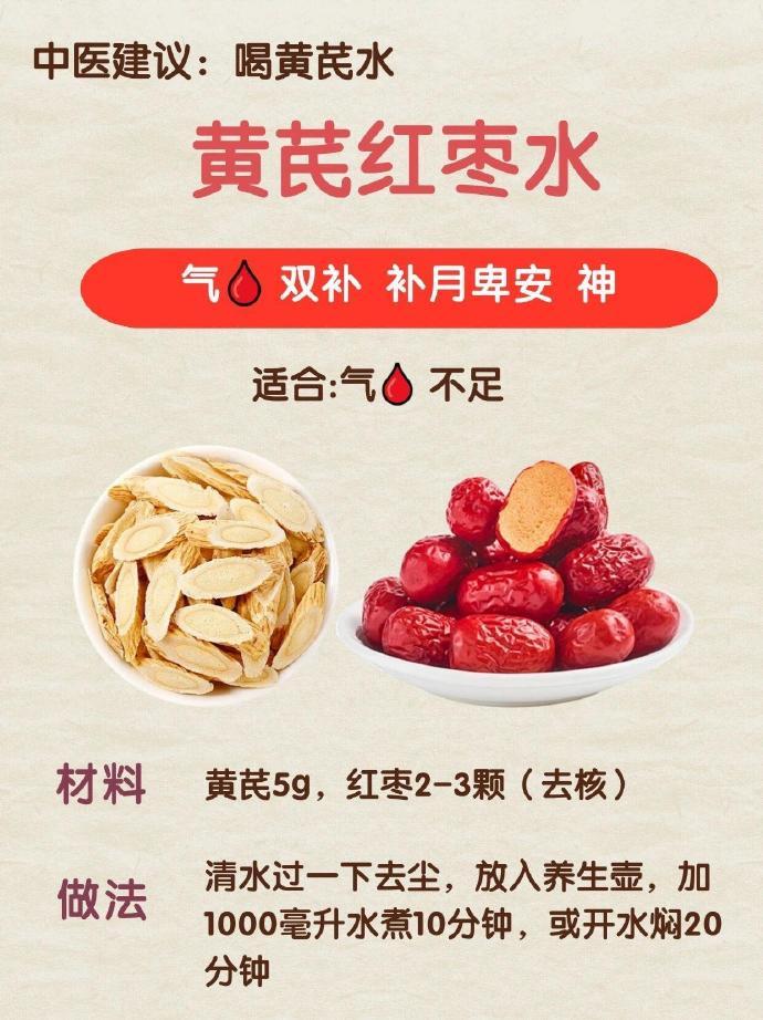 黄芪水的13种搭配，喝起来比别人老的慢！