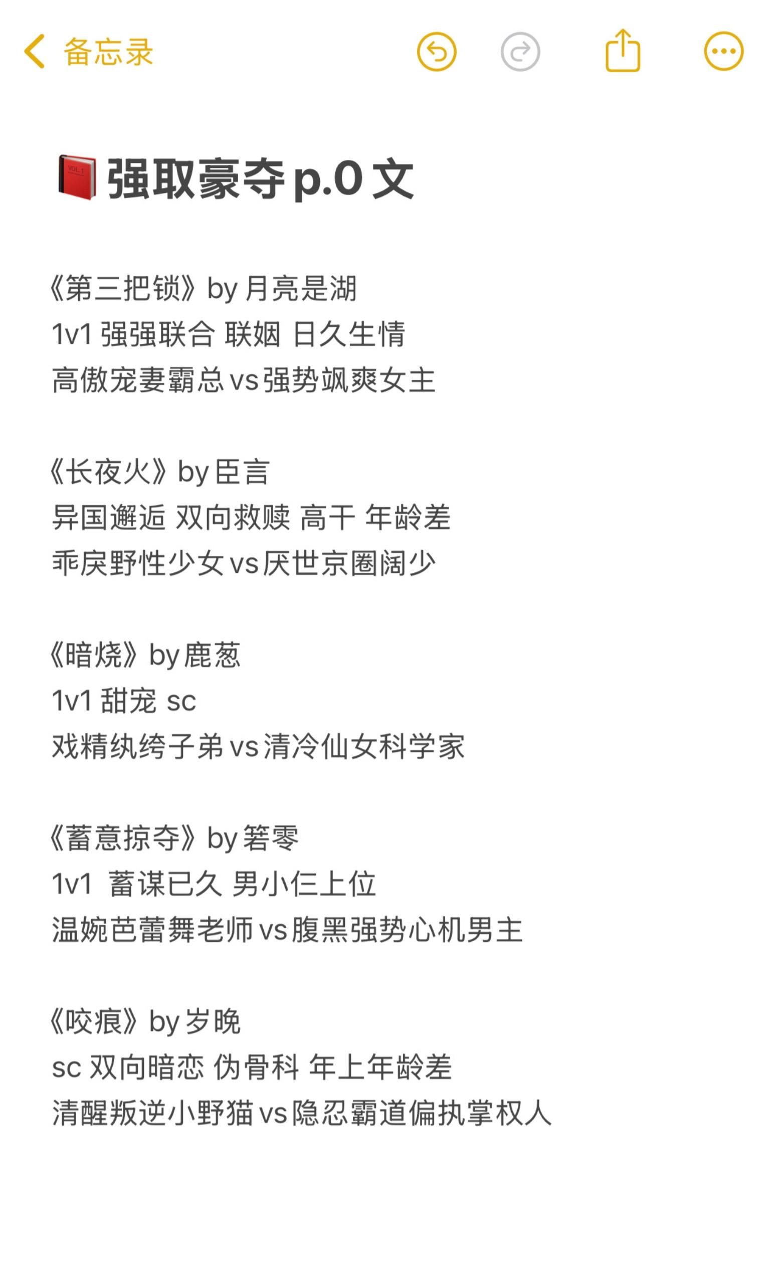 小说 推文 完结文 小说推荐 今日分享