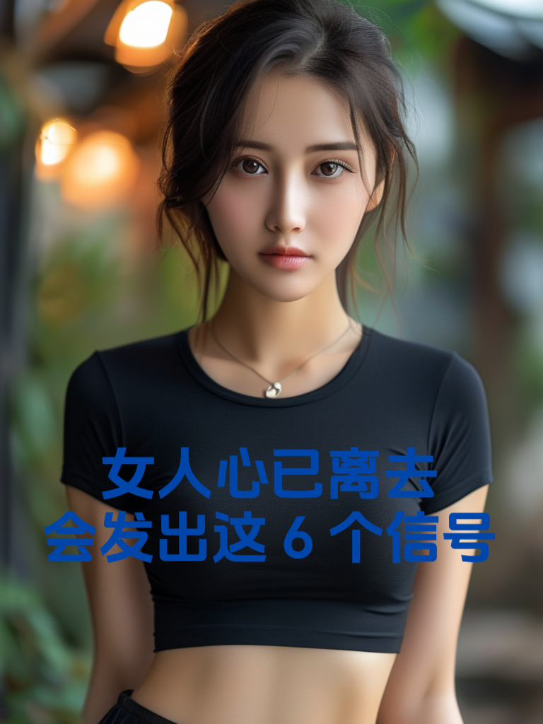 女人心已离去，会发出这6个信号