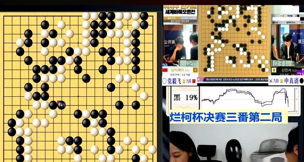 98%胜率，最后三十秒全废了。不是棋下输了，是时间没管好。申真谞把四十分钟掰