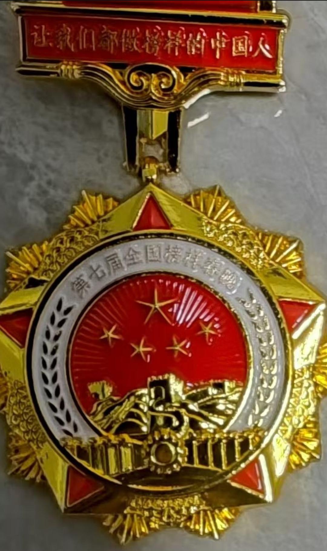 第一次见这样的奖章，这是奖励怎样的人物？