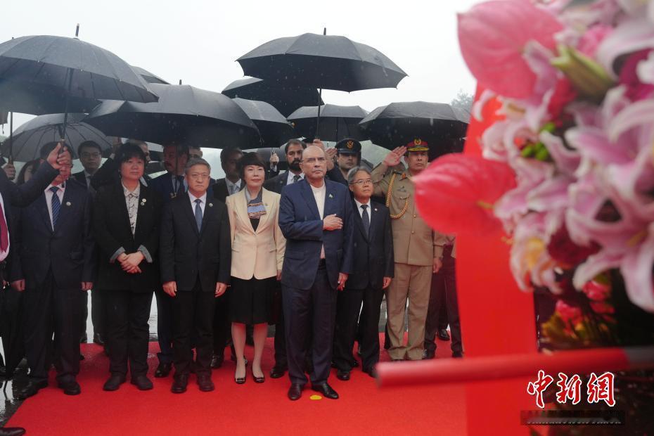 巴基斯坦总统来中国，向毛主席塑像献花，一个细节值得关注。4月27日，在访华2