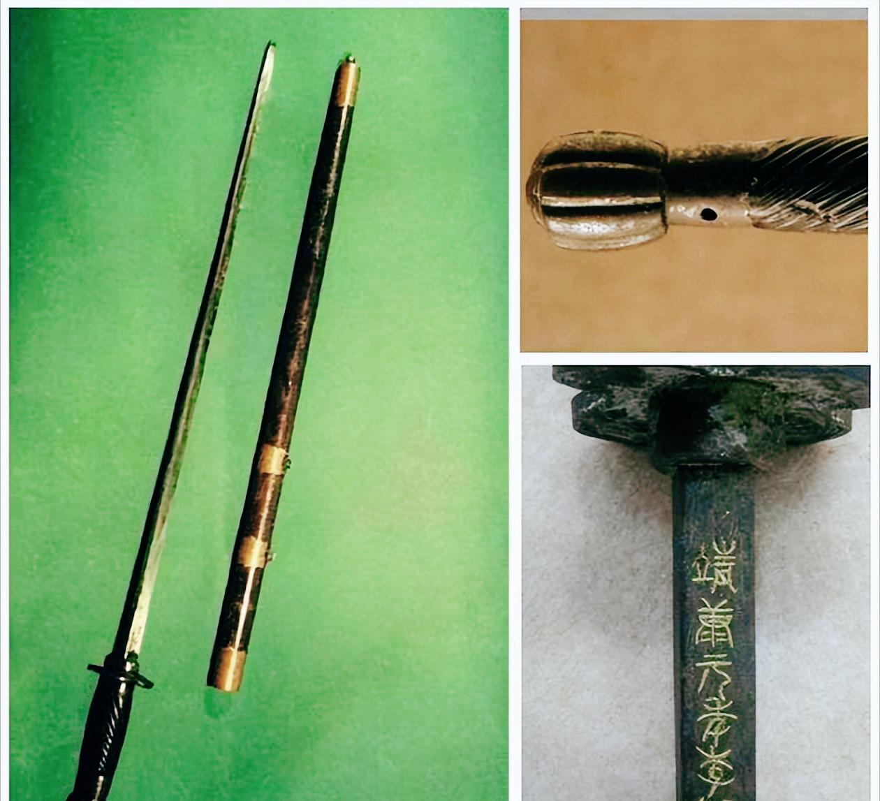 1980年，福州警备区政委检查武器库，突然发现,仓库一堆废铁里，一件古朴兵器上，