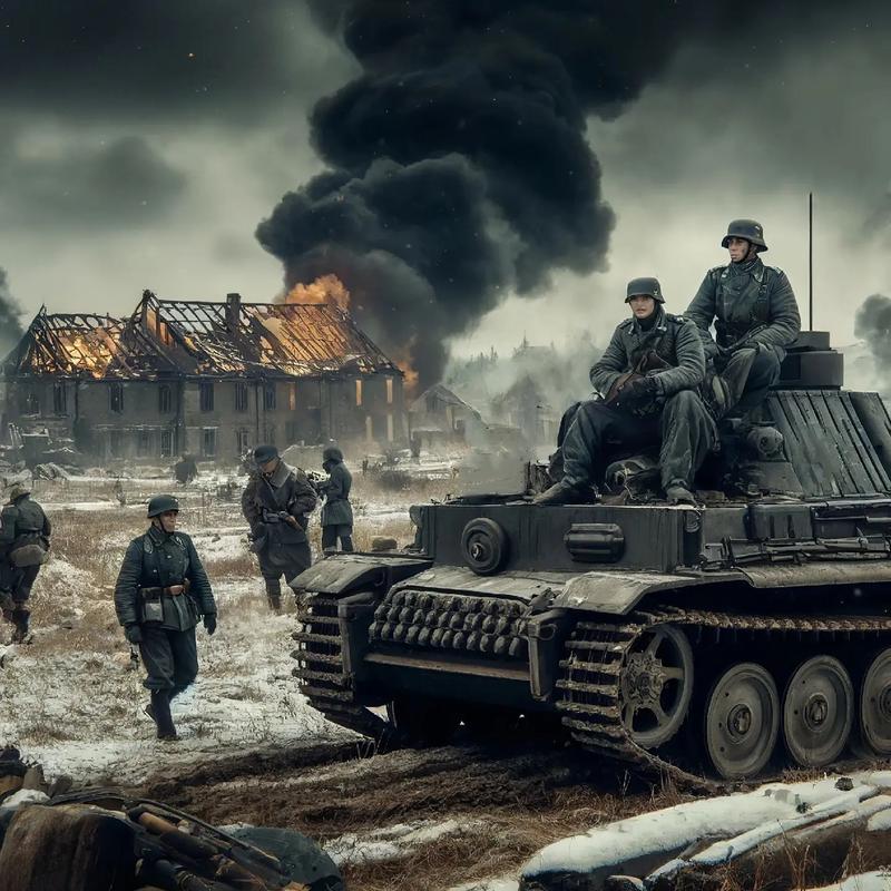 反其道而行之。1943年2月2日，德军最精锐的第6集团军30万人在斯大...