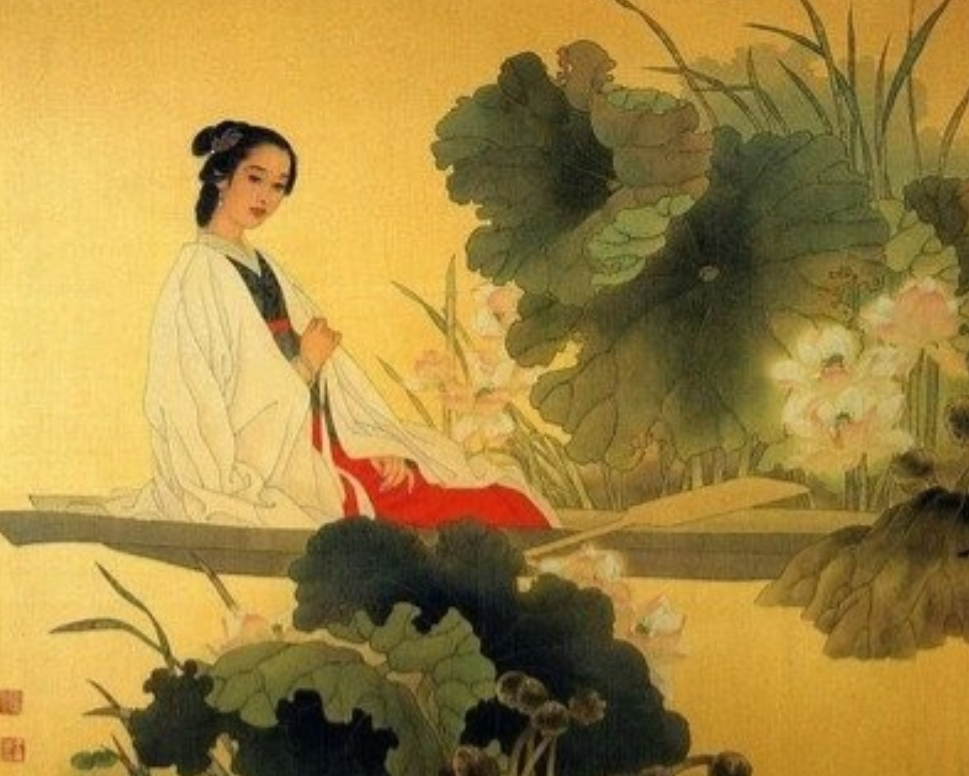 1129年，丈夫刚死，46岁李清照就带着丈夫的古董嫁给张汝舟。圆房后，张汝舟忽然