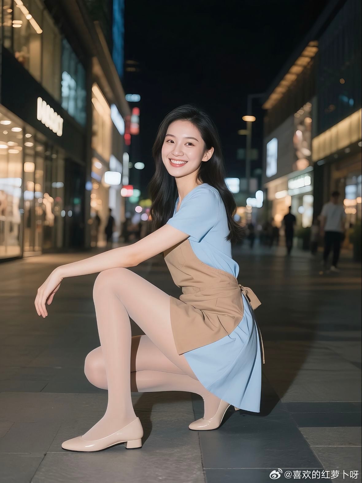 卖蛋糕的小姐姐，AI更懂你的审美～​​​