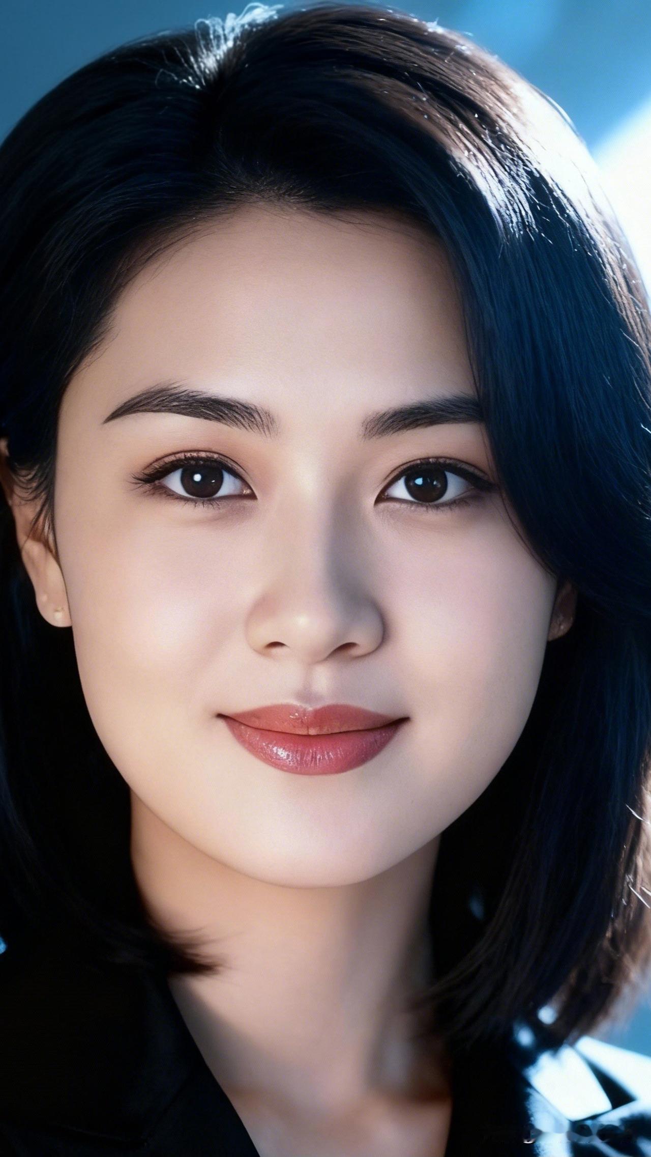 笑靥如花，倾国倾城。一眼沦陷的神级美图温柔甜美的微笑，散发着自信的光芒😊✨