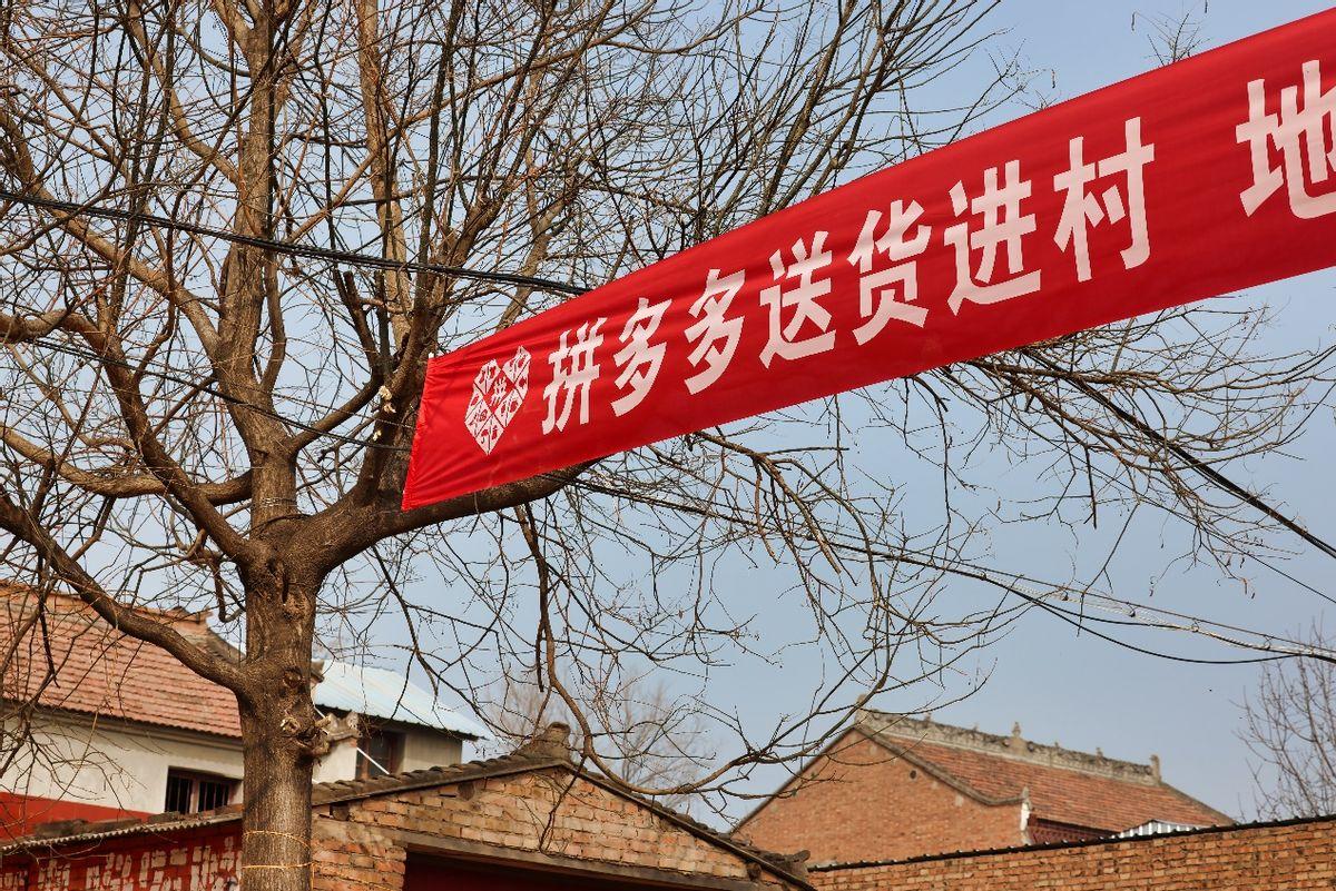 “网上买，村里取”成为现实，拼多多“免费送货入村”模式引人大代表热议在刚刚闭