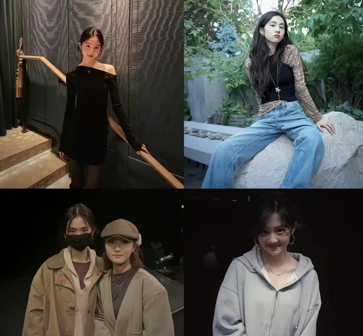 刚回国的黄多多热度还没散去，妹妹黄少艾又凭着穿搭冲上热搜，黄磊家两姐妹截然不同