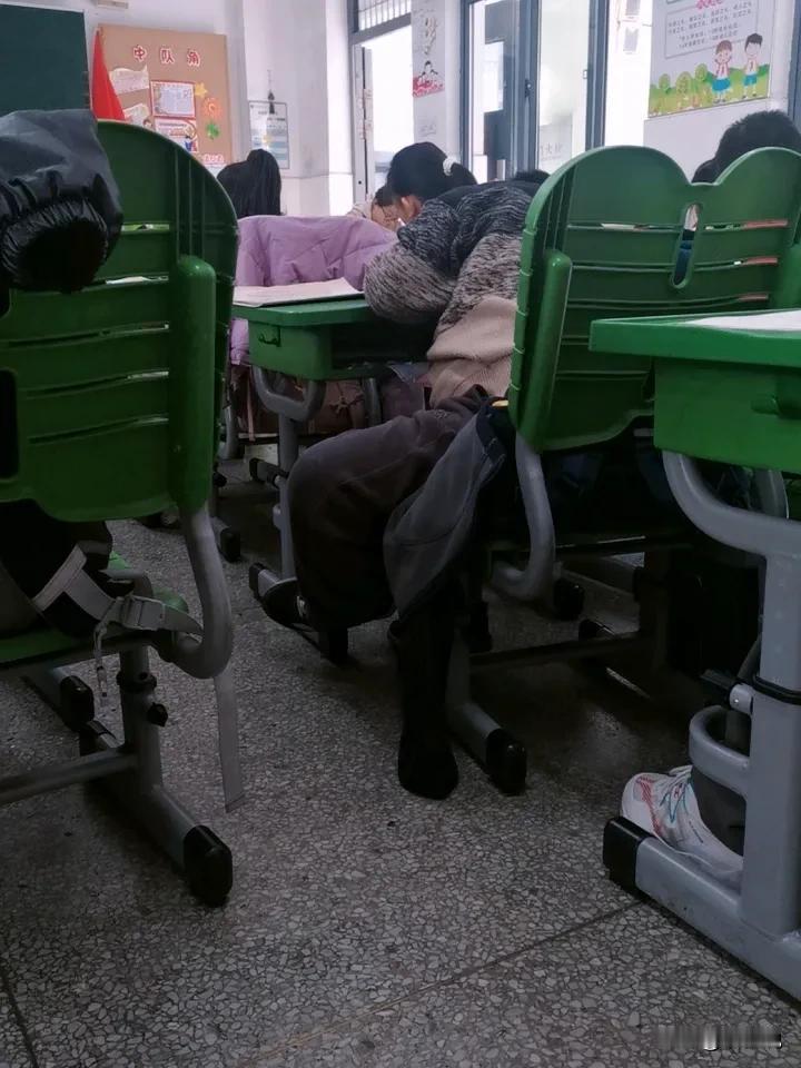 看看同学们美术课在干什么？