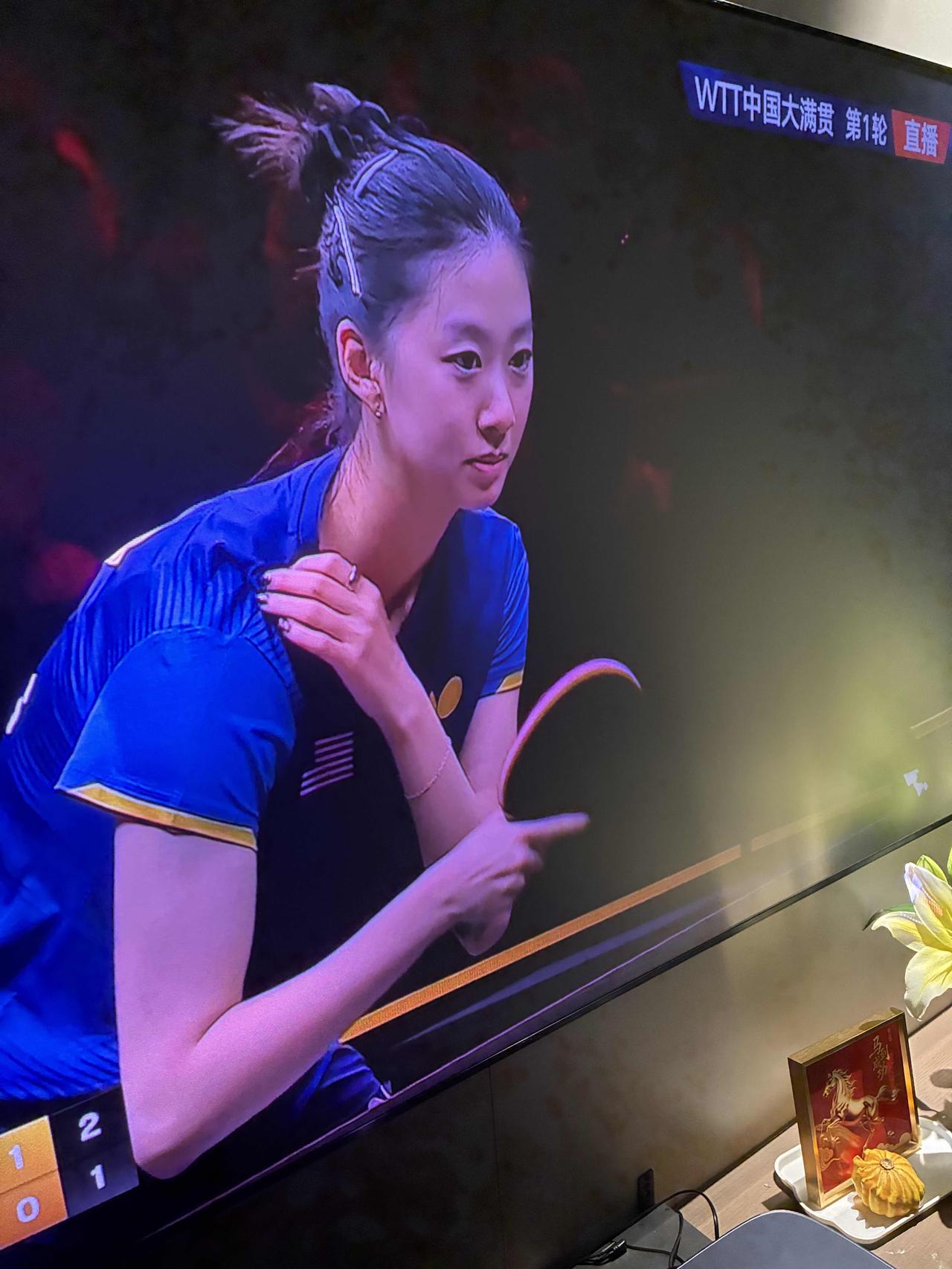 世界乒坛第一学霸美女横空出世！王艾米（AmyWang，WTT中国大满贯，美