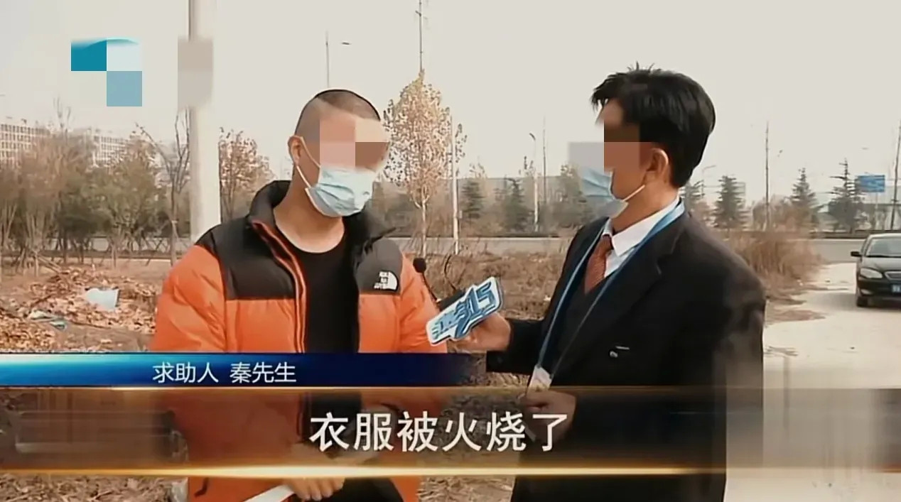 河南，某家公司的设备间意外着火，一职工发现后奋不顾身的前去灭火，保住了公司200