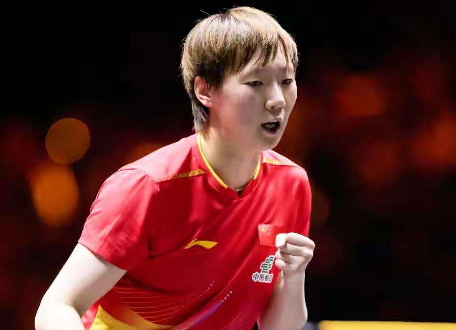 王曼昱昨天中国大满贯赛4比0横扫日本一姐张本美和，实现对张本美和7连胜，前天3比