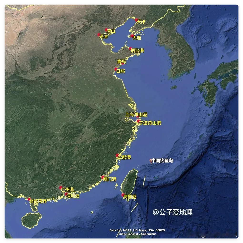 全球天然良港有多稀缺？为啥中国能扎堆世界级深水大港。你以为海边就能随便建超级大港