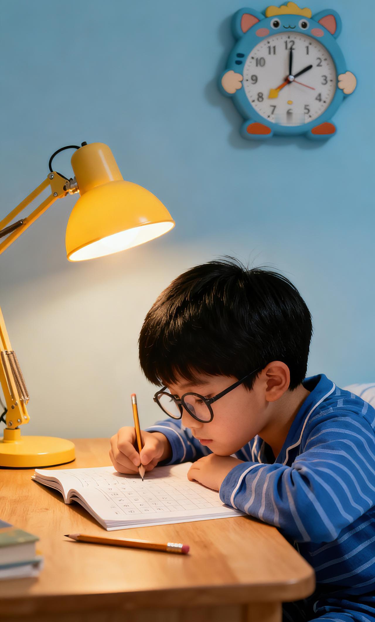 天寒地冻，晚上快10点钟，儿子从床上爬起来写500字检讨，我快被气炸了😡