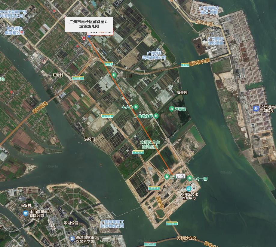 【广州最南幼儿园开建】广州中宜南滨地产有限公司发布广州南沙二十涌2023NJY-