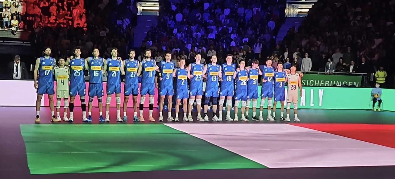 意大利男排赛季首秀3-2力克德国5月25日慕尼黑，为庆祝德国巴伐利亚排协成立5