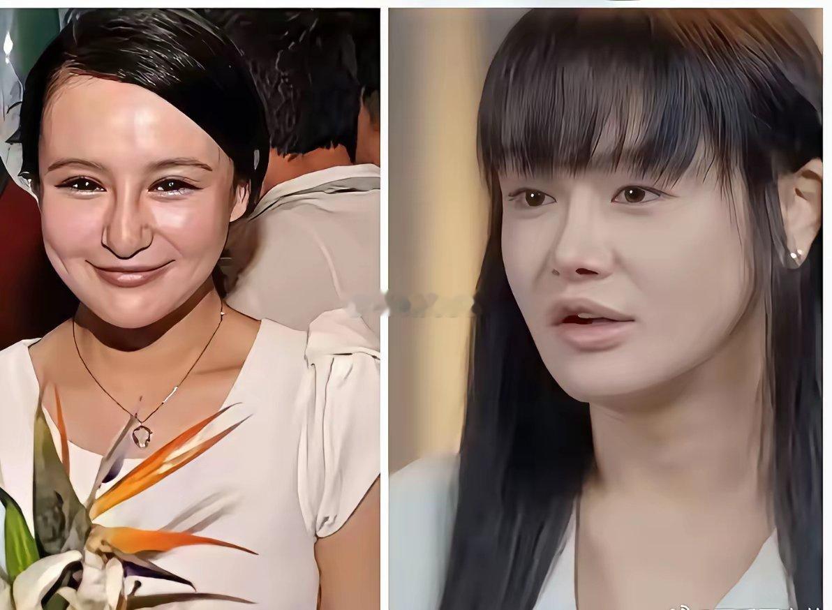 冉莹颖要是不动鼻子就好了以前的鼻子又肉又大完全是个大财库聚财啊！