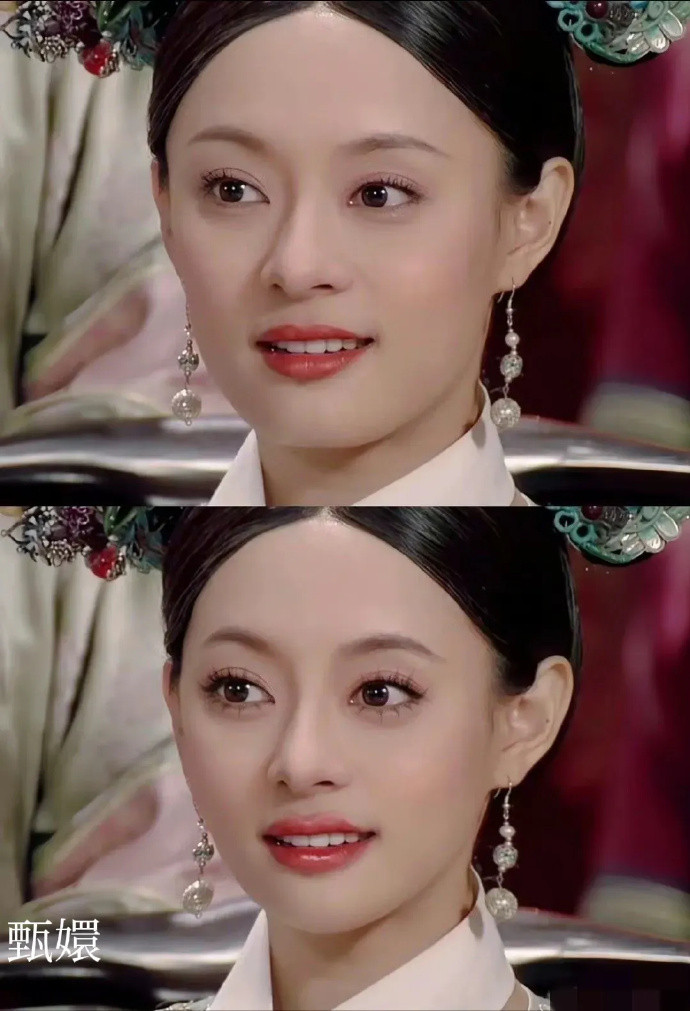 幸亏《甄嬛传》是13年前拍的！现在的妆造没几个能看，一个模子刻出来的
