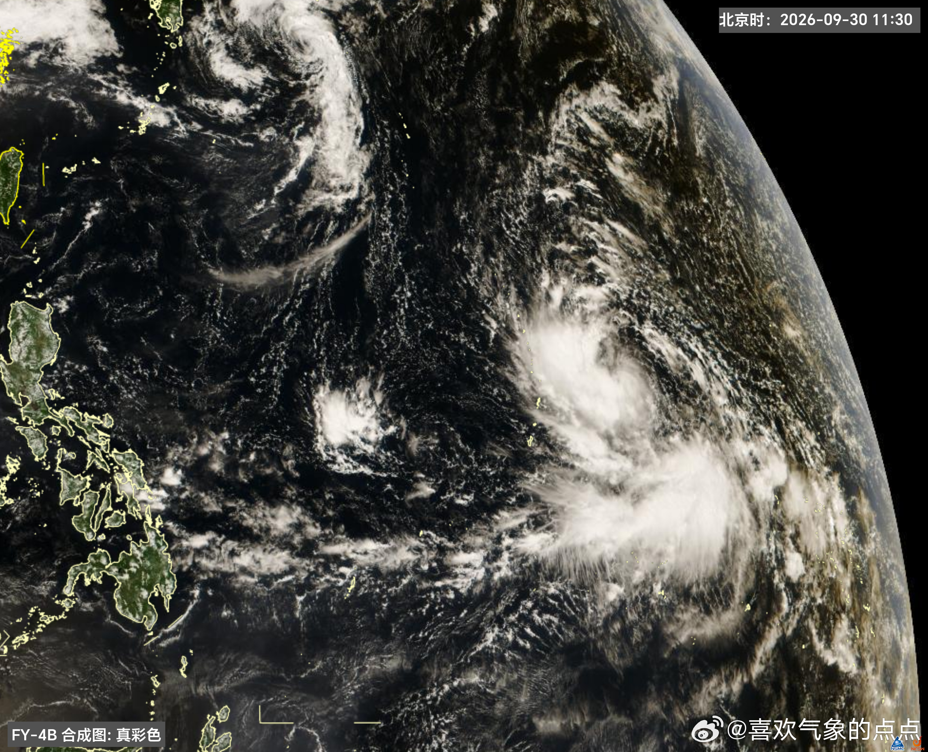 气象观察团预计10月，西北太平洋和南海海域有3-4个台风生成，接近常年同期（3