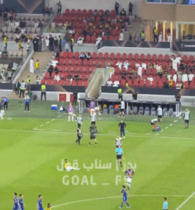 对中国裁判马宁不满。在亚冠的比赛中被淘汰后，沙特吉达联合的球员赛后非常愤怒，