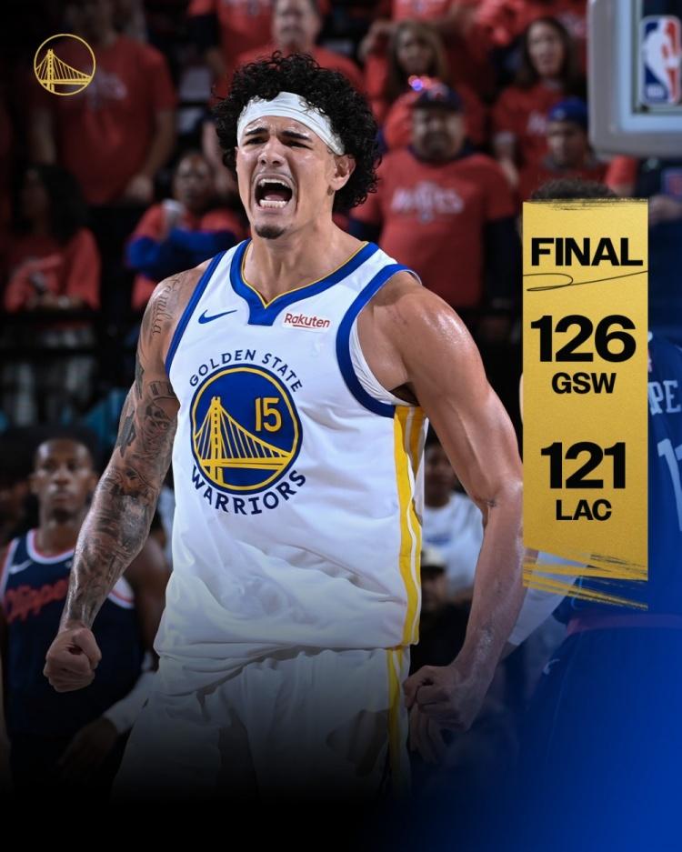 自研巴特勒！勇士赚大了啊！勇士击败了快船队，本场比赛，勇士队的桑托斯表现出色，