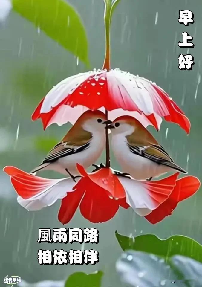 春日早安，愿日子清透，世事温柔，所念皆如愿，所行皆坦途。