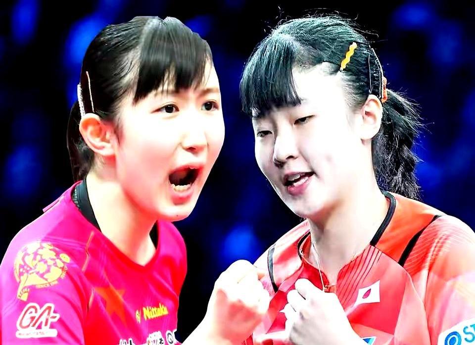 3连冠被17岁终结！1月25日晚，东京体育馆最后一球落地，早田希娜蹲在地上