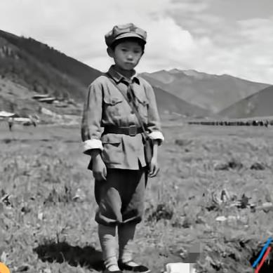 13岁小红军过草地掉队，一幕看哭无数人1935年，13岁的小红军在过草地时