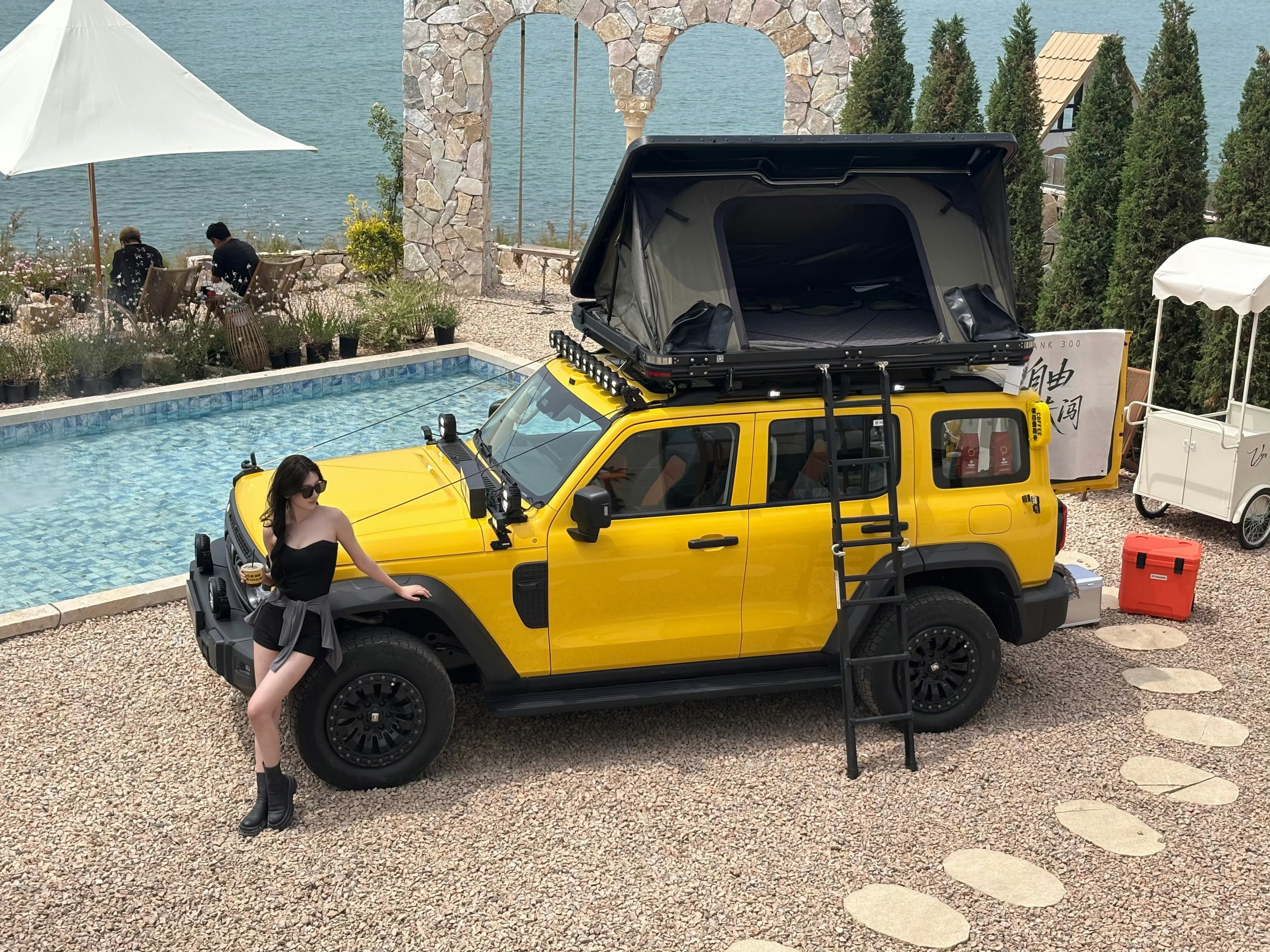 方盒子跟车顶帐篷绝配🚙⛺️全新坦克300这次看点是Hi4-Z很多人看到Hi4