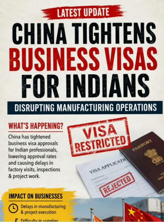 印度高管赴华签证过审率骤降印度申请人曾伪造邀请函、空壳公司骗取工作签证，深圳一次