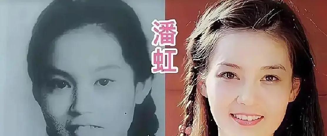 童年照一出，整容脸集体破防朱琳、许晴、宁静，几张胶片级旧照冲上热搜。网友投