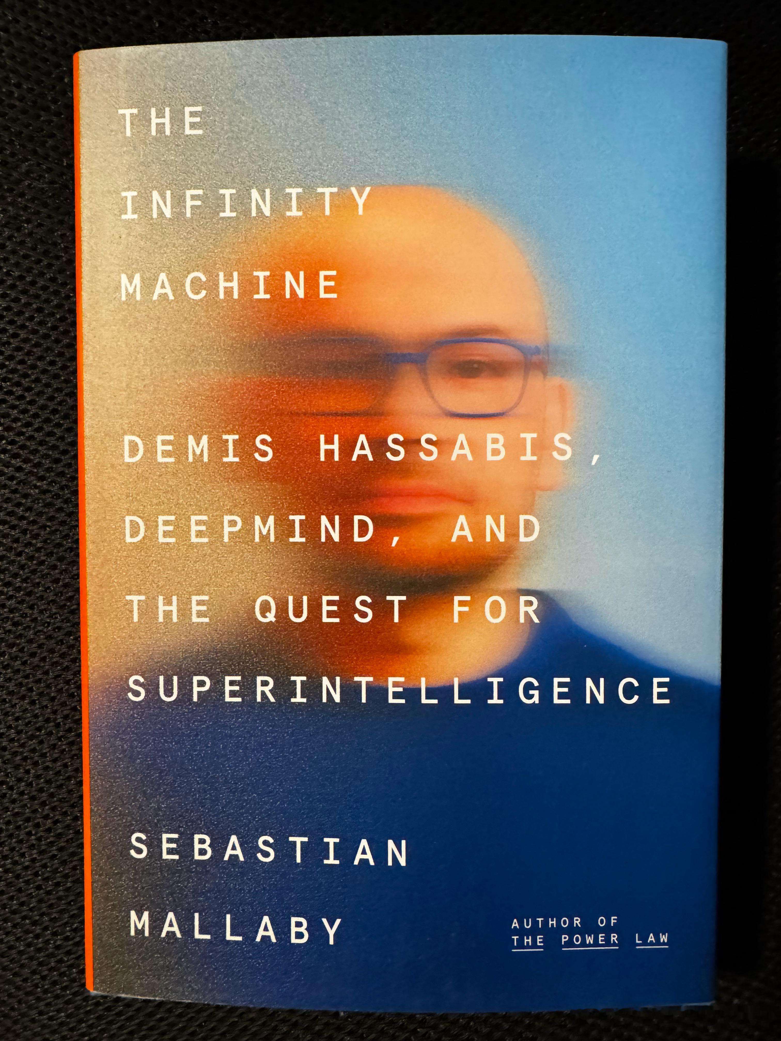 人工智能新书推荐：收到一本新书《TheInfinityMachine》(无限