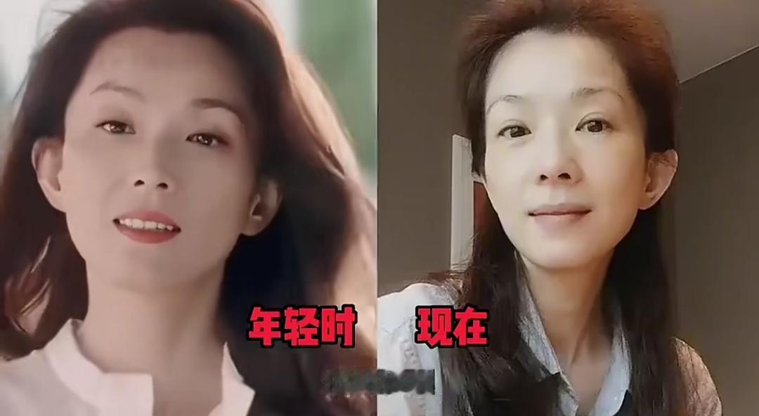 15位老牌女星今昔颜值对比，一眼窥见时光流转的痕迹。镜头左侧是她们年轻时惊艳荧幕