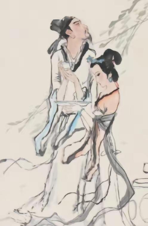 1144年，陆游娶了表妹唐婉，洞房花烛夜，陆游在唐婉耳旁说：“一会吹了蜡烛，我可