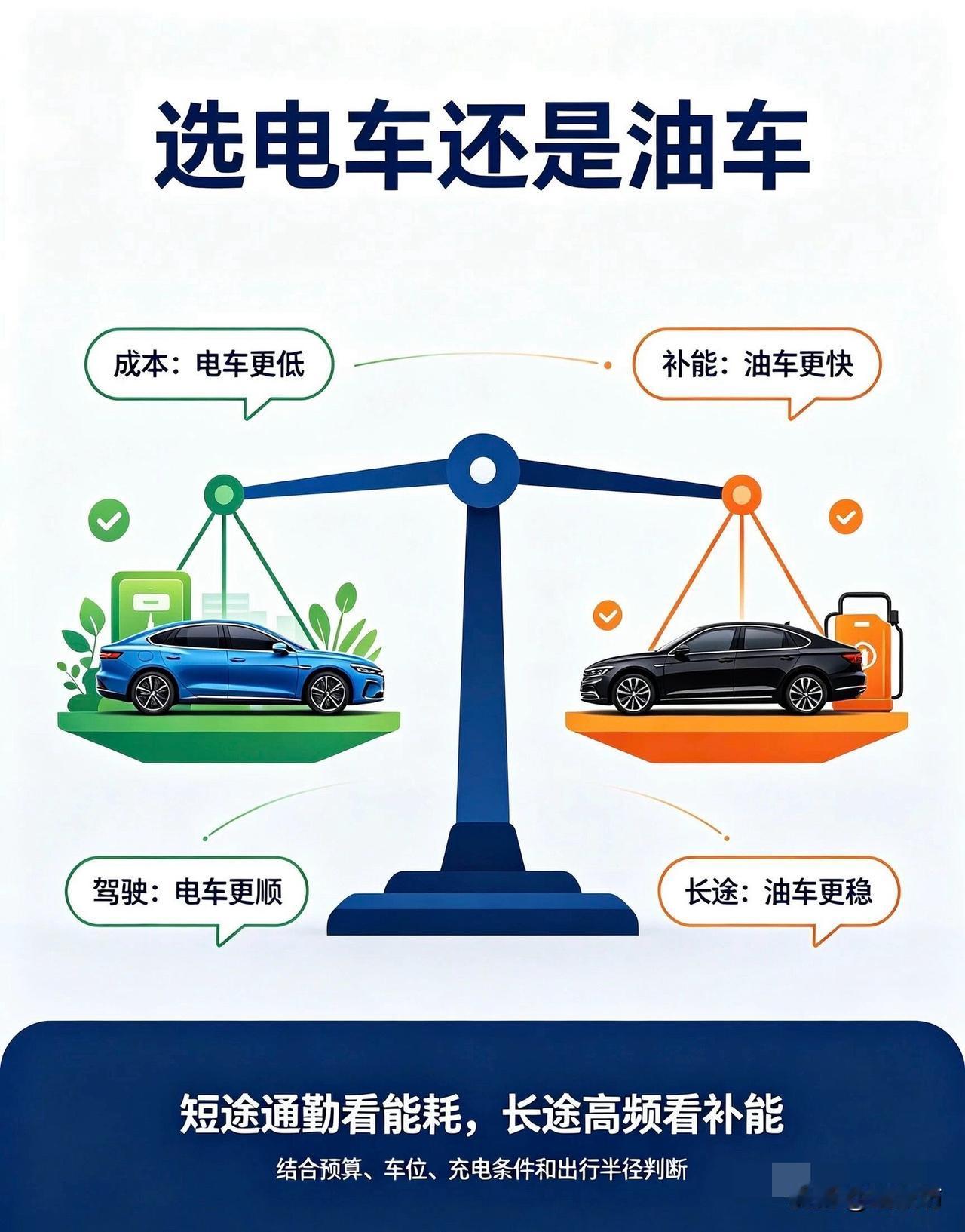 选电车还是油车别纠结，看完这张对比图再掏钱，否则就是纯纯大冤种！太荒谬了，拿