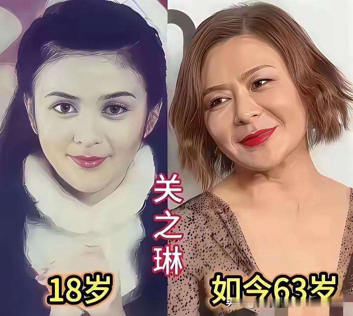 以前一直知道关之琳是很美的，但是谁能想到这姑娘居然美成这样。你看看年轻时候这眉眼
