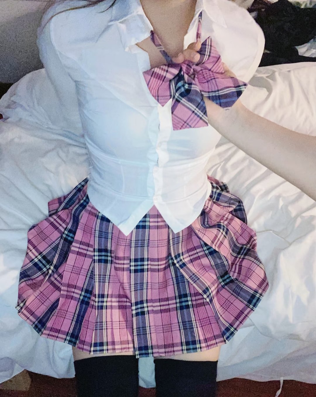 这种穿搭真的甜到我了！🎀