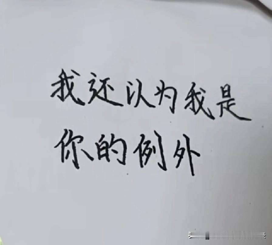 我还以为我是你的例外原来我只是一个笑话我曾经以为你是上天给我的补偿所