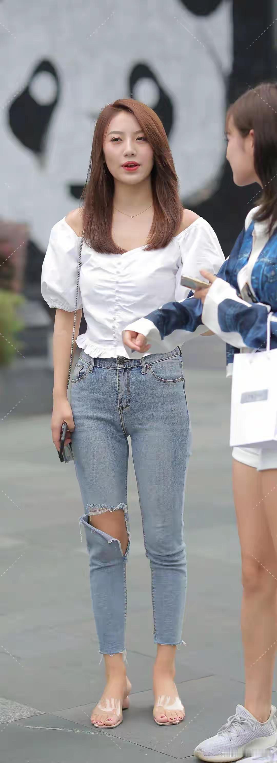 元气少女穿搭指南👗👖👠，轻松出街！穿搭街拍