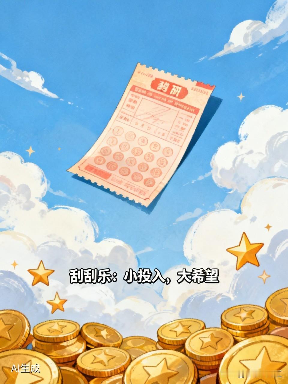 你们买刮刮乐中过奖金最大的多少?买刮刮乐这事儿，就像开盲盒，刺激又上头。我身边