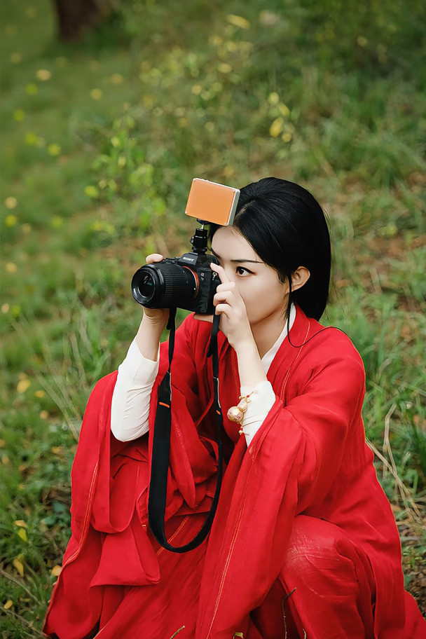 #赵丽颖红衣沈璃太美了