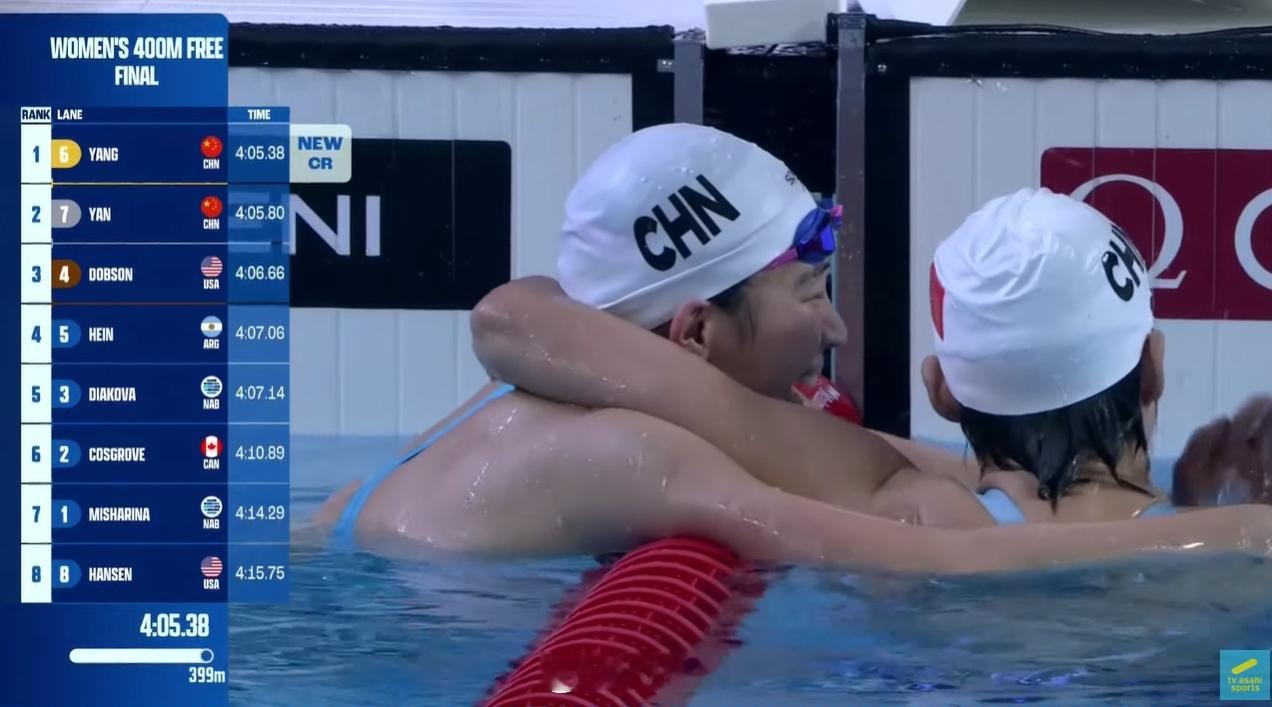 包揽🥇🥈！小严大幅刷新PB！漂亮！​​​