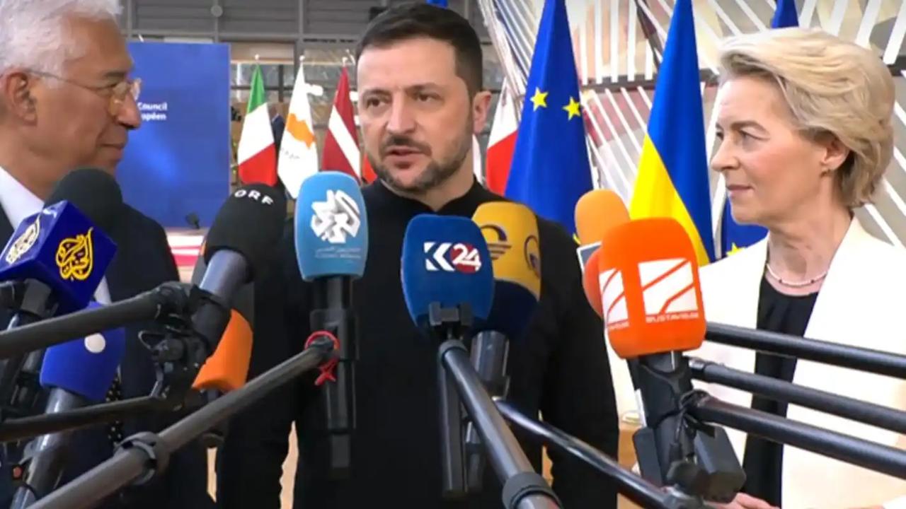 欧洲总是诱惑乌克兰打下去，泽连斯基也总是活在幻想中，以为有欧洲的援助就能战胜俄罗