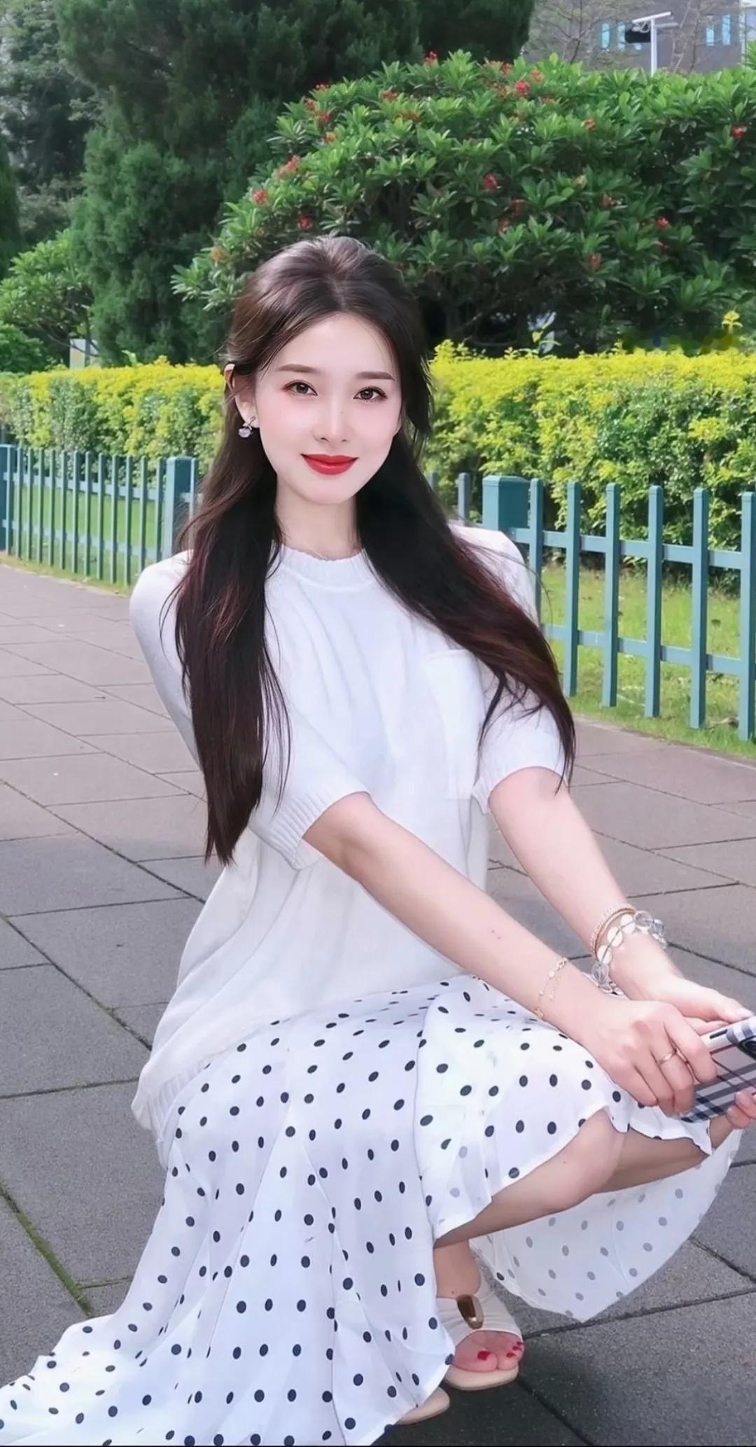好清纯高雅的姑娘啊，有没有一种如沐春风的感觉？清纯甜美的样子漂亮吗看过哪些惊艳