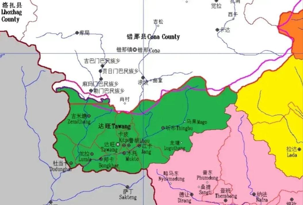 中不划界后该是收回达旺的时候了 因为中不划界后，墨拉萨丁的归属解决了，达旺这